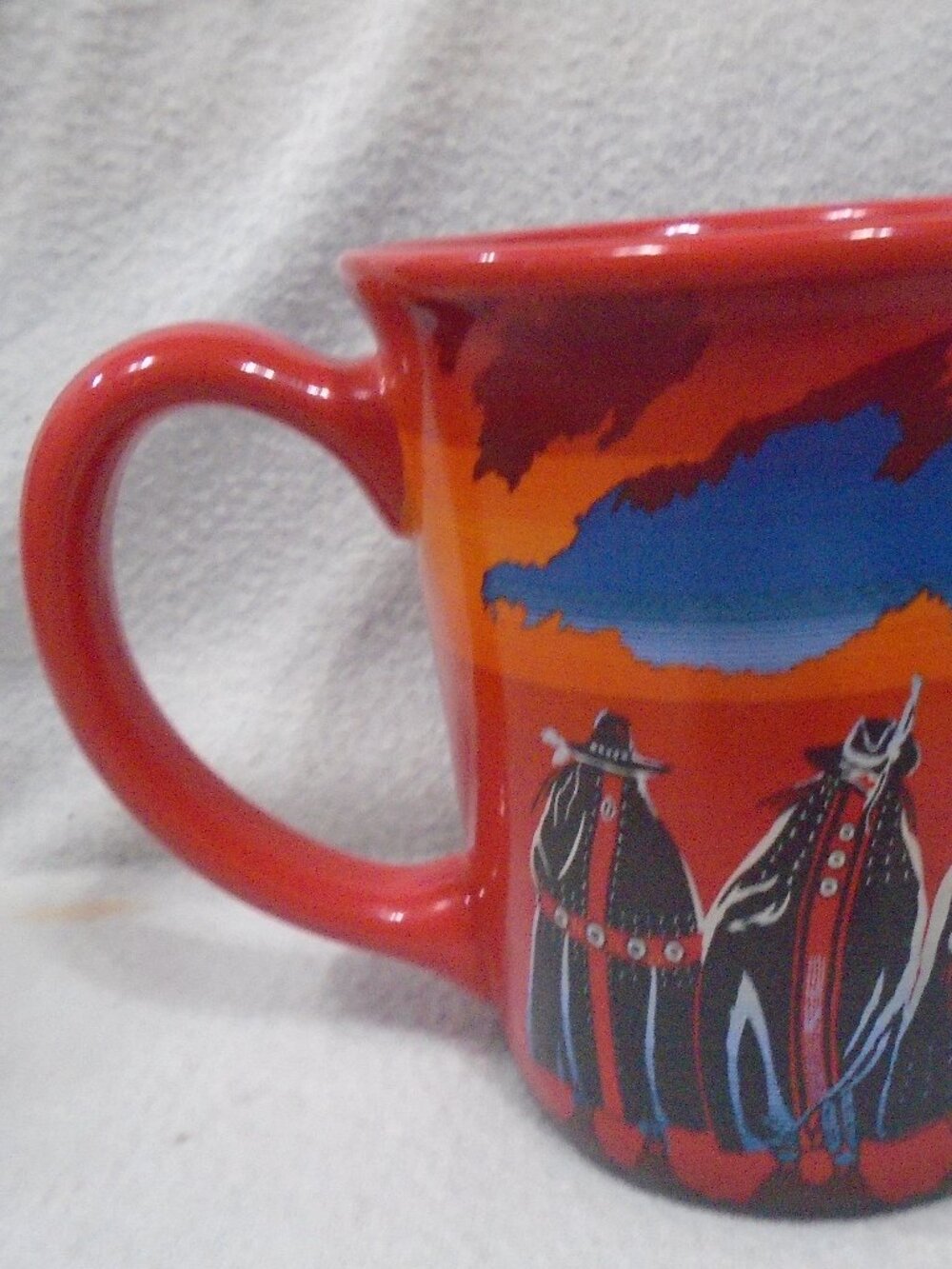 Pendleton Woolen Mills "Rodeo Sisters" Ceramic Coffee Legendary Collection Mug - Picture 3 of 7